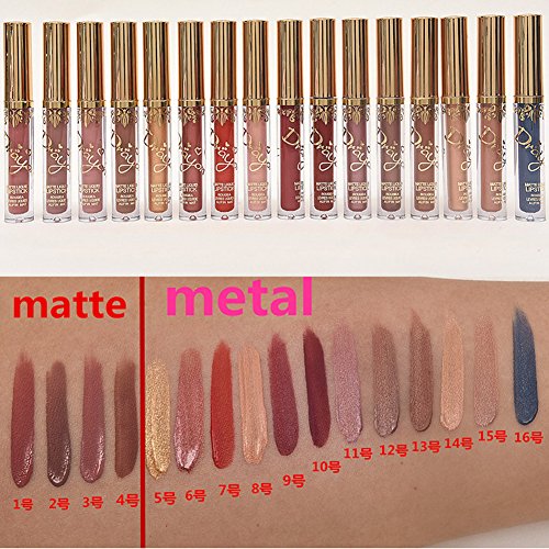 Blue Vessel Wasserdichte Lippenstift Dauerhafte Lipgloss Lip Liner Make-up (1) - 3