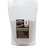 Malto Attivo, Powder 1kg, Farina di Malto d’Orzo ad Elevato Potere Diastasico, Malto Diastasico Ideale per Panificazione, 14.