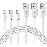 ULTRICS Cavo Lightning 2M, Certificato MFi, Intrecciato In Nylon, Ricarica Rapida Per IPhone/iPad, Nero