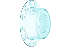 GREESUIT Cubierta de succión de Drenaje de desbordamiento de bañera para baños de Agua Profunda, la Cubierta de Drenaje de baño Profundo agrega Pulgadas de Agua para una Ducha más cálida y cómoda (Color Azul)