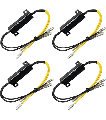 Produktbild von 2x LED-Lastwiderstand Bay15d – 12V, Für Blinker & Bremslicht, Keine Fehlermeldung, T10, HB4, 3157, 7443 (LED-Mafia)