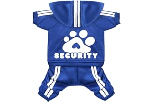 Dolahovy Hunde Hoodie Kleidung für Haustiere Weiche Herbst Winter Welpen Pullover Fleece Hundejacke Mäntel Baumwolle Hunde Outfit für Chihuahua Teddy Kleine Mittlere Hunde Katzen