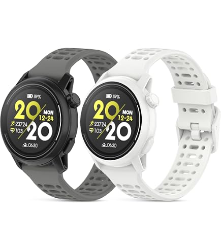 Atmungsaktives Silikon-Armband Für Ticwatch Pro 3/Coros Pace 3 – 22mm, Verstellbar – Sport-Armband In Verschiedenen Farben
