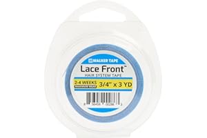 WALKER TAPE Walker bande Blue Tape 3/4 pouce 3 Yards (108IN) avant de dentelle de soutien Ruban Rouleau Ruban adhésif