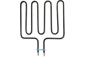 GOLDMAN SERVICE Resistance for Sauna Stove – High Power 2000 W – Replacement for Finnish Sauna Heater Oven, Spaa, Clubs, Hotel – Size: 300 x 330 mm