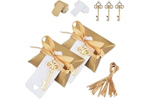 Ruspela Clave Abrebotellas 50set, Regalos de boda para abrebotellas con llavero, etiquetas para regalos para fiestas, bodas, banquetes, Decoración de Mesa de Boda Cumpleaños, Abrebotellas de Cerveza