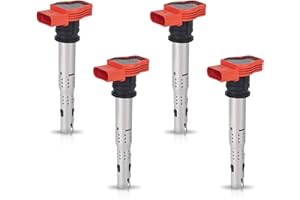 ENA UF529 Ignition Coils Compatible with 2.0T Audi A4 A6 Volkswagen VW CC Passat GTI 2008 2009 2010 2011 2012 2013 2014 2015 2016 2.0 Coil Packs Replacement for 06E905115E 06H905115B Set of 4