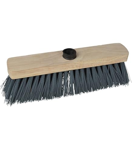 Homéa Testa Scopa In Fibra Di Cocco - 29cm Per Esterno Con Manico In Legno - Foto 5