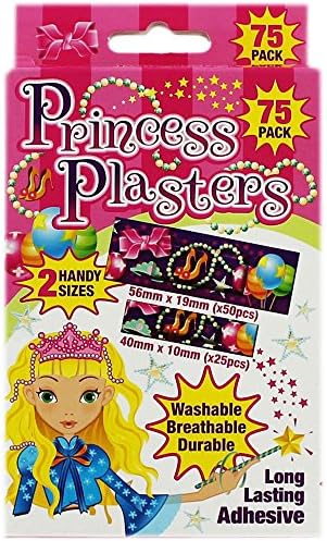 75 Pack Kids Themed Plasters by Lizzy® (Princess)
