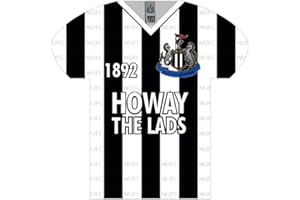NEWCASTLE UNITED F.C. Newcastle United T-Shirts Marke Modell Shirt Shaped Metal Sign