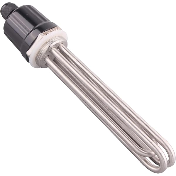 DERNORD 1.25 Inch Heating Element 3U Type Electrical Brewing Water Heater  BSP Thread Stainless Steel Flange (220V/380V 3000W) : Amazon.co.uk: Home u0026  Kitchen