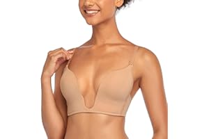 DotVol Damski komfortowy biustonosz bez fiszbinów, bez fiszbinów, duże rozmiary, bielizna