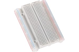 HuaaxtLang Breadboard Solderless Breadboard Self Adhesive Convenient Abs Prototype Breadboard for Experiments Testing Robotics