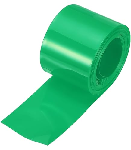 Tubo Termorestringente In PVC Per Batterie 18650 - Misura Piatta 70mm (Ø44.6mm), 1 Metro, Rapporto 2:1 - Foto 4