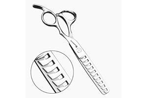 SHARONDS Tijeras de peluquería profesional de 6 pulgadas para adelgazar 50-60%