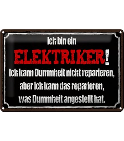 Retro Blechschild „Grillecke“ – 46x10 Cm, Witziger Spruch Als Deko & Geschenk