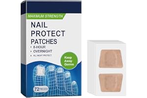 IKOPFLN 72 Pezzi Cerotti Per La Riparazione Delle Unghie,Funghi Unghie Piedi,Alleviare Micosi Unghie Piedi & Antimicotico Unghie Piedi,Unghie Incarnite Piedi