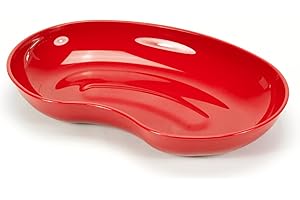 MEDI-INN+ Bol de Rein Rein Coque de Medi-Inn en Plastique Différentes Quantités et Couleurs - rouge, 1 pièce