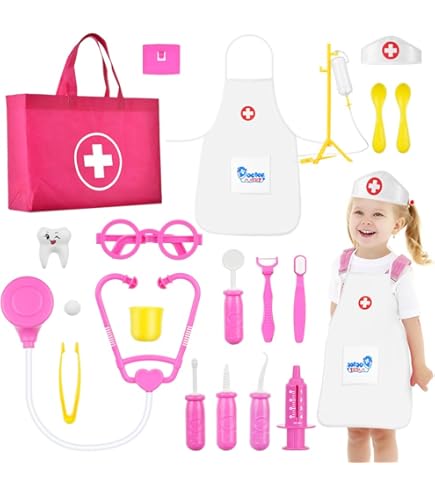 Jouets Ecoiffier - La valisette vétérinaire pour enfants Médical - Jeu d'imitation - 8 pièces - Dès 18 mois - Jeux - Jouets