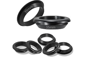 TXXATX 15 styck gummityll kabelgenomföring ID 35 mm kabelgenomföring gummi inbyggd diameter 40 mm kabeltyll vattentät genomgå