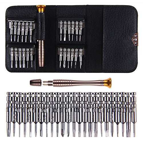 Preisvergleich Produktbild elegantstunning Werkzeug Set Reparaturwerkzeugsatz Praktische 25 in einem tragbaren Schraubendreher Haushalt Electronics Wartung