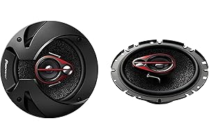 Pioneer TS-R1750S 17cm 3-drożne głośniki koncentryczne (250 W), czarne