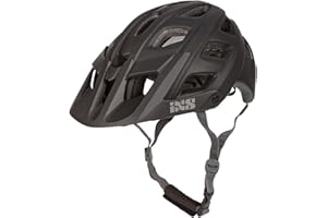 IXS Evo kask rowerowy górski, Trail/All Mountain, czarny, ML (58-62 cm)