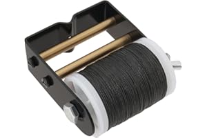 Briny River 1 Pc Archery Bowstring Serving Tool Thread Archery Protecting Bow String for Tying Peep Sight for Compound Bow Recurve Bow Black