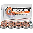Bronson Speed Co G2 Skateboard Bearings One Size Silver