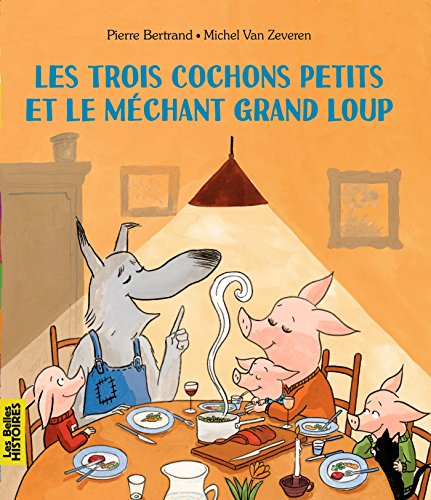 Les trois cochons petits et le méchant grand loup francais Les trois cochons petits et le méchant grand loup francais