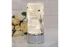 HUMEW Thoughts of you MEMORIAL TUBE LIGHT - LITTLE BIT OF HEAVEN AT HOME