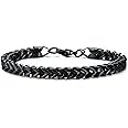 Fashion Frill Stylish Bracelet for Men Stainless Steel Hand Chain Band Jewellery Accessories For Boys Gift for Husband & Boyfriend
