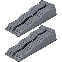 Rampe Livellatrici Per Camper E Roulotte - 2 Pezzi, Portata 4 Tonnellate, Materiale Plastico - Foto 2