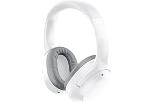 ‎RAZER Razer Opus X - Kabelloses Headset mit niedriger Latenz und ANC-Technologie (Aktive Geräuschunterdrückung, Speziell abgestimmte 40-mm-Treiber, Integriertes Mikrofon, Akku bis zu 40 Std.) Mercury