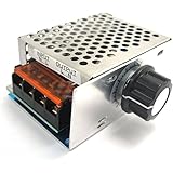 ICQUANZX AC 220V 4000W High Power SCR Electronic Voltage Regulator Governor Dimmer Thermostat Speed Controller