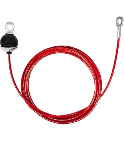 Cavo Acciaio Per Palestra BBYPP 2m | Fune Puleggia Fitness 5mm 150kg | Per Casa E Allenamento - Foto 13