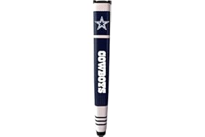 Team Golf NFL Golf Putter Grip with Removable Gel Top Ball Marker, Durable Wide Grip & Easy to Control