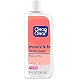 Clean & Clear Essentials Oil-Free Deep Cleaning Facial Astringent with Salicylic Acid Acne Medication for All Skin Types - 240 ml