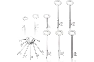 DHEISHA 8Pcs Fireman FB Key Set, Fire Brigade Drop Key Set - FB, FB1, FB2, FB4, FB11, FB14
