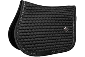 KENTUCKY Tapis de selle FULL - Noir - Saut d'obstacles