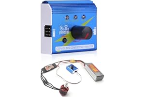 ICQUANZX Servo Tester 3CH Testeur numérique Multi servo RC Aluminium Shell Servo testeur ECS cohérence Contrôleur de Vitesse contrôleur pour Bateau de Voiture d'hélicoptère RC