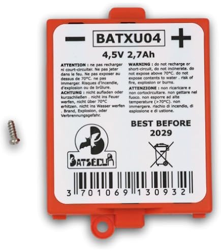 BATSÉCUR - Pile Alarme BAT22 Compatible BATLi22 DAITEM Hager - 2 x 3.6V BATSÉCUR - Pile Alarme BAT22 Compatible BATLi22 DAITEM Hager - 2 x 3.6V
