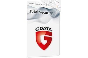 G DATA Total Security 2024 | 1 Gerät | 1 Jahr | Virenschutzprogramm | Passwort Manager | PC, Mac, Android, iOS | zukünftige Updates inklusive | Made in Germany | Aktivierungskarte per Post