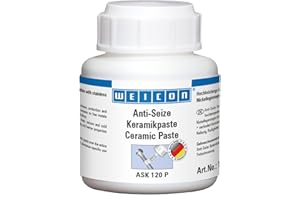WEICON Anti-Seize Ceramic Paste 120 g, pâte de montage sans métal contre la corrosion, le bourrage et l'usure