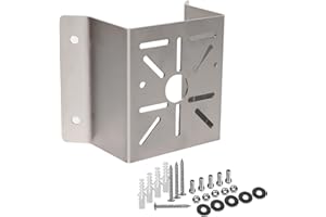 WiTi Support d’Angle Universel pour caméra de sécurité,Montage en Acier Inoxydable pour Coin de Montage Mural,adapté aux caméras de vidéosurveillance Lumières murales/scéniques Le,Panneaux solaires