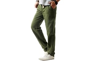 Hoerev Lin Pantalons décontractée de Plage été