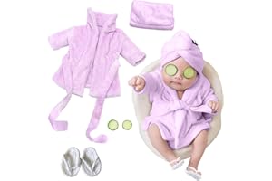 Xanewza Neonato Fotografia Puntelli, Bianco Vestiti Baby Photoshoot, Costume Neonato Telo da Bagno Vestito con Pantofole e Cetriolo, Prop Outfit per 0-6 mesi
