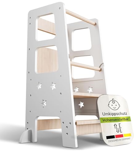 Montessori Leertoren Voor Kinderen, Leerstoel, Peutertoren En Houten Opstapkruk Opvouwbare Keukenhulp Peuters Eenvoudig Te Monteren Stijlvolle Kantelbescherming Leertoren Hoogste Veiligheid 1627867013