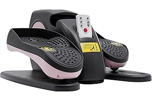 CUTYCATY Under Schreibtisch Ellipsentrainer mit Fernbedienung und Display, Elektrischer Ellipsentrainer, Sitzende Pedal Exerciser zur Beine Erholung für das Training zu Hause und im Büro