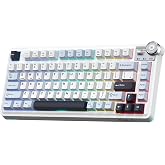 Aula AU75 3 Modlu RGB Hot Swap Mekanik TKL Star Vector Switch Kablosuz Makrolu Klavye Lacivert